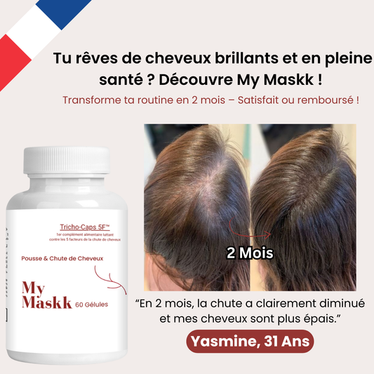 My Maskk : La capsule qui résout tous vos problèmes de cheveux !